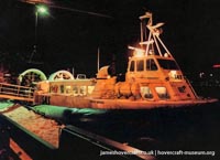 AP1-88 hovercraft with the Scandinavian company SAS -  (credit: The <a href='http://www.hovercraft-museum.org/' target='_blank'>Hovercraft Museum Trust</a>).